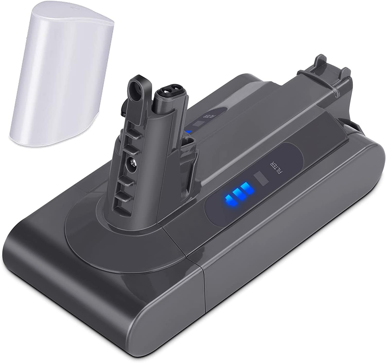 25.2V 9500mAh V10 Battery for Dyson V10 Animal Absolute 969352-02 SV12 Battery