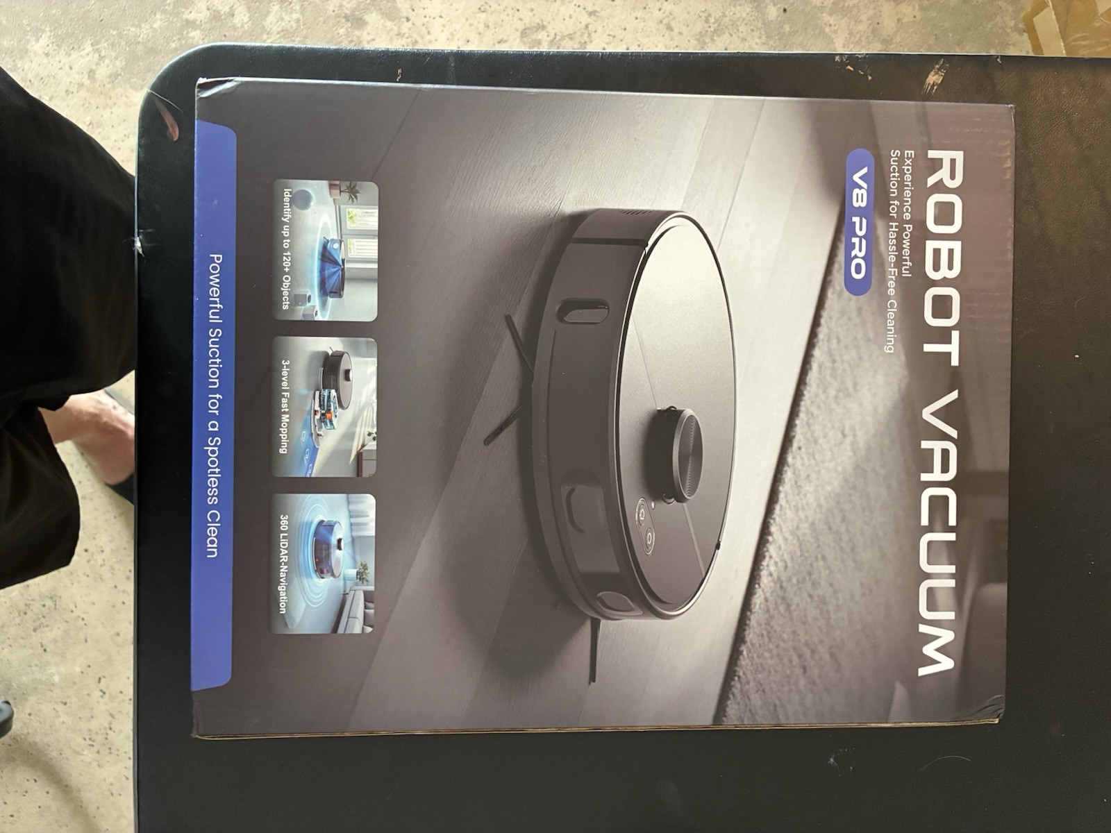 ORYZOM Robot Vacuum V8 Pro Fully Automatic Cleaning w/ Mopping Function & Kit