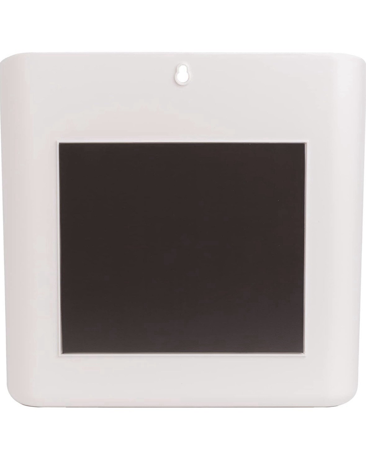 Howluxe Lint Bin Magnetic Wall Mount Plastic White 9.3 x 2.8 in Built-in Keyhole