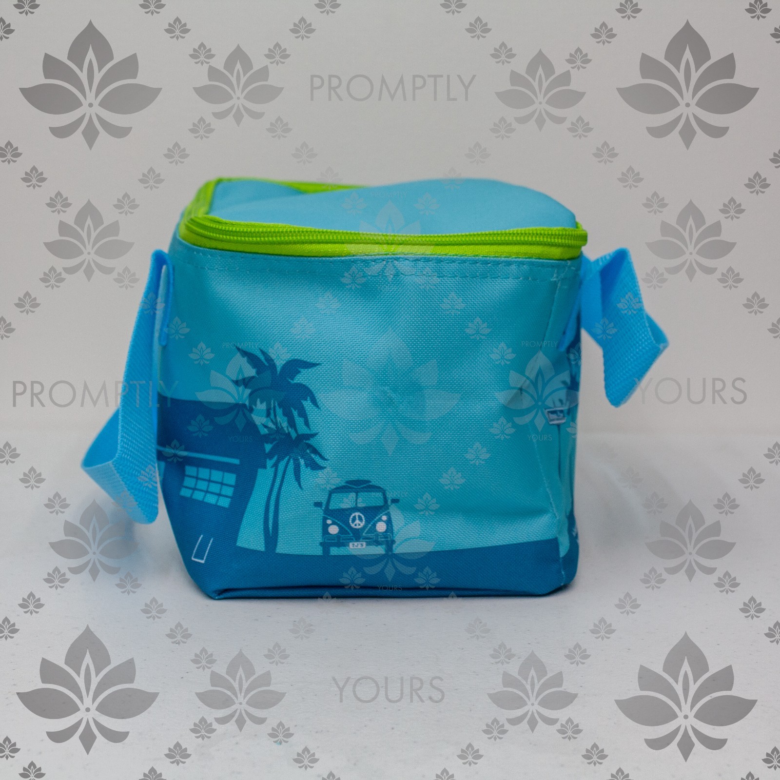 Trader Joes Mini Insulated Lunch Tote Bag Blue 1.5 Gal 2025 LIMITED EDITION New