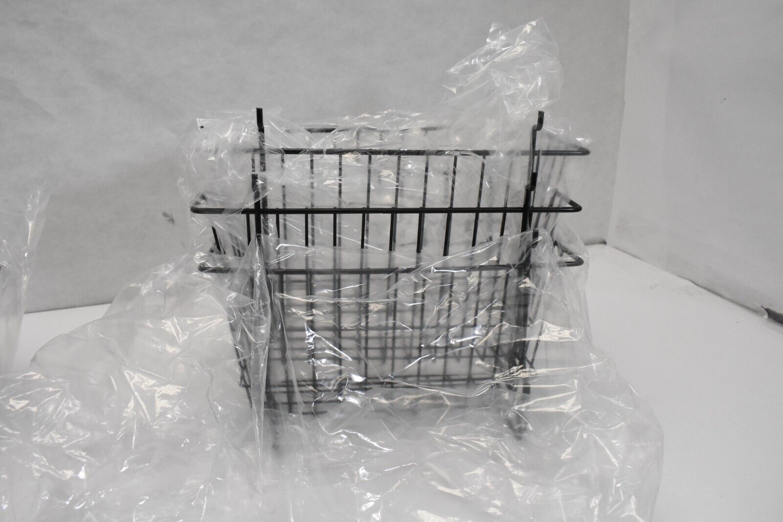 Econoco BSK17/B All Purpose Narrow Black Semi Gloss Finish Basket Pack Of 6