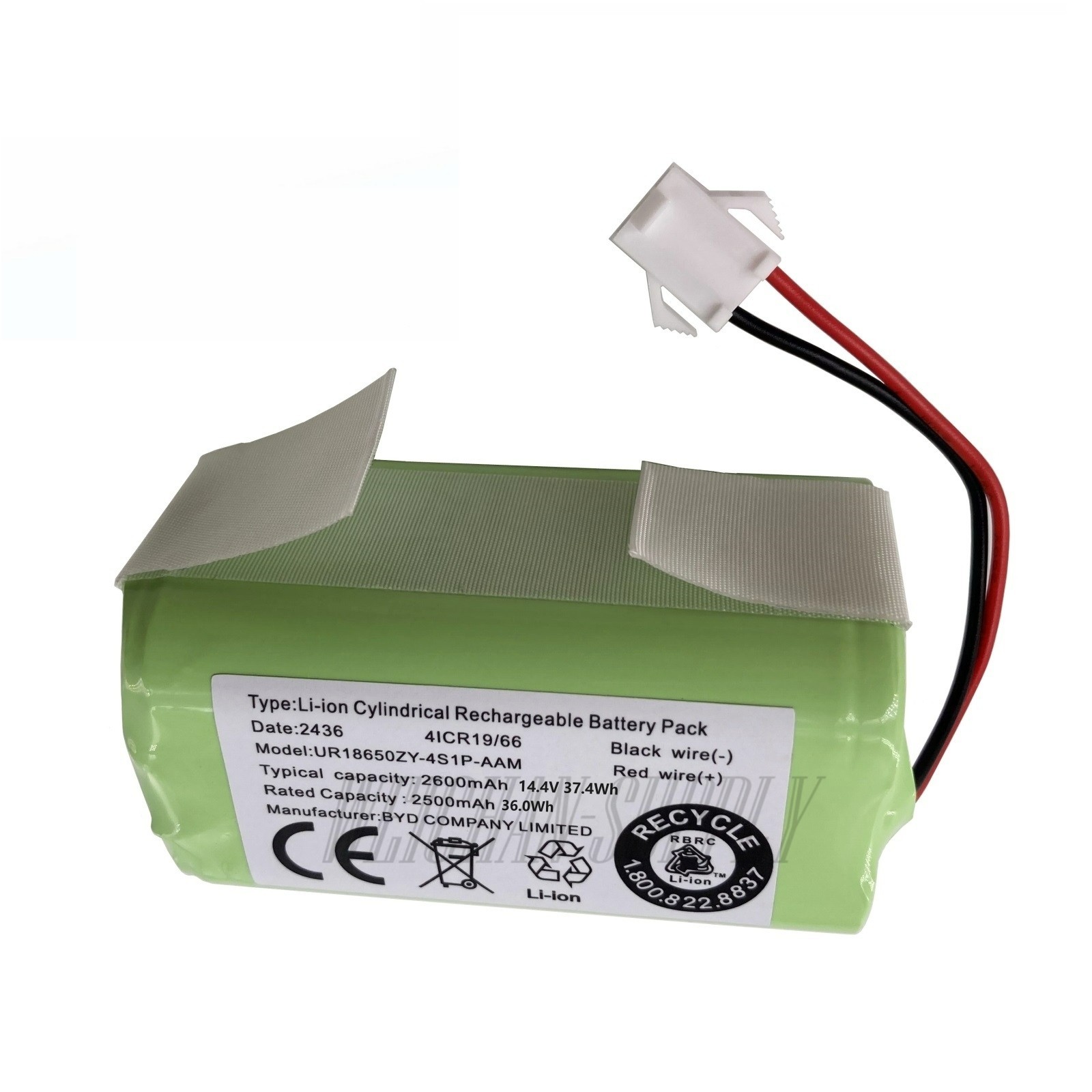 Genuine Battery For Ionvac SmartClean Robovac robo Vac V4 7997 Vacuum Cleaner;