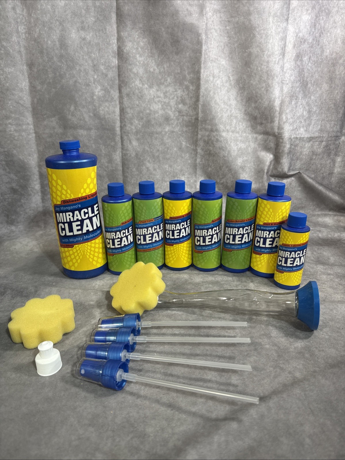 miracle clean with mighty molecules Lot Joy Mangano Cleaner Lot New