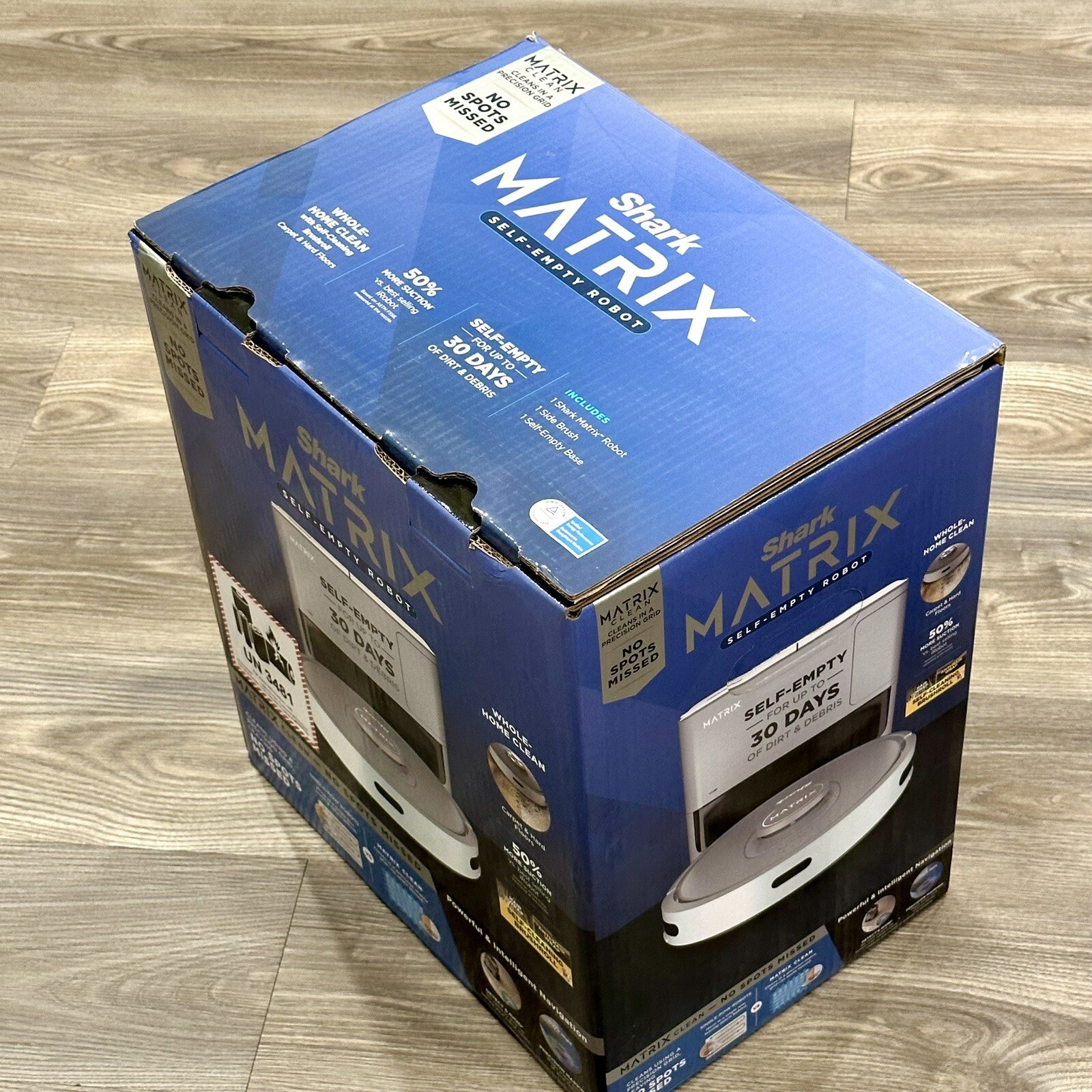 Shark Matrix Self-Emptying Robot Vacuum With 30 Day Dock (UR2350S)