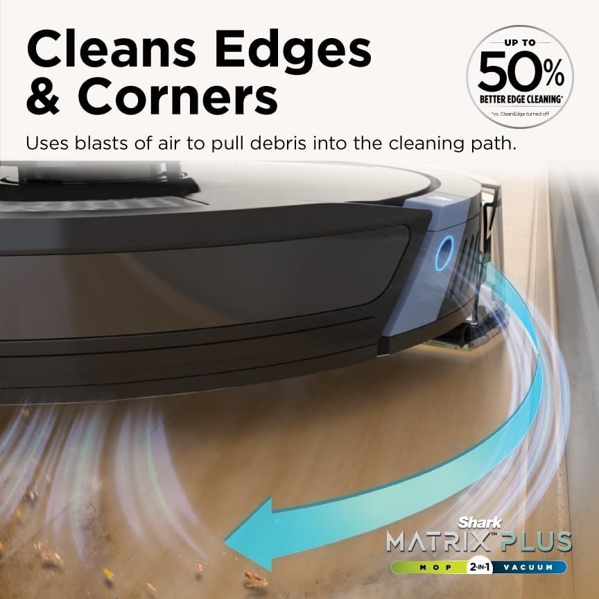 Shark AV2610WA Robot Robotic Vacuum & Mop Combo Matrix Plus Carpet & Tile