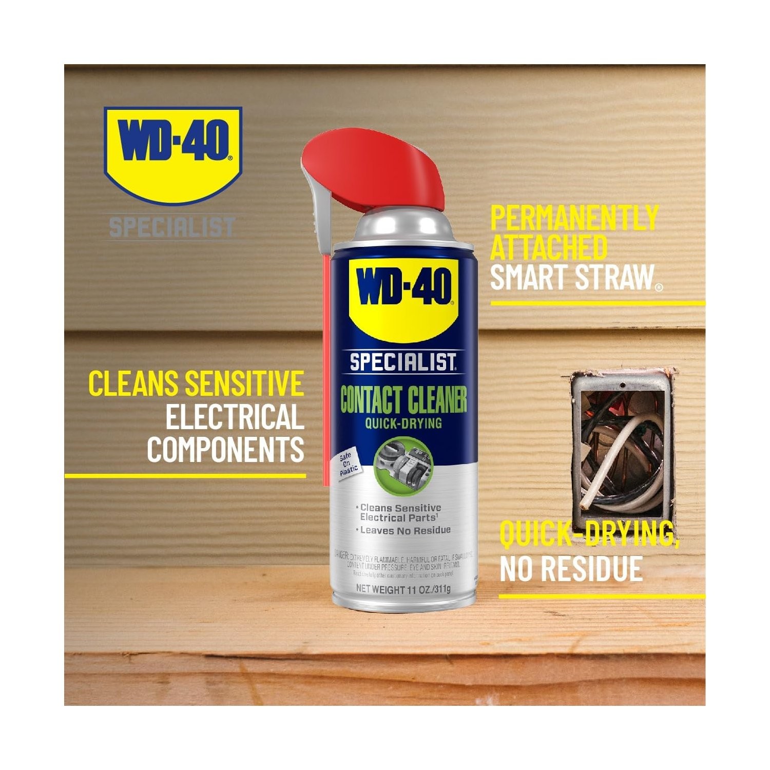 11 oz Contact Cleaner Spray for Sensitive Electronics Quick Drying