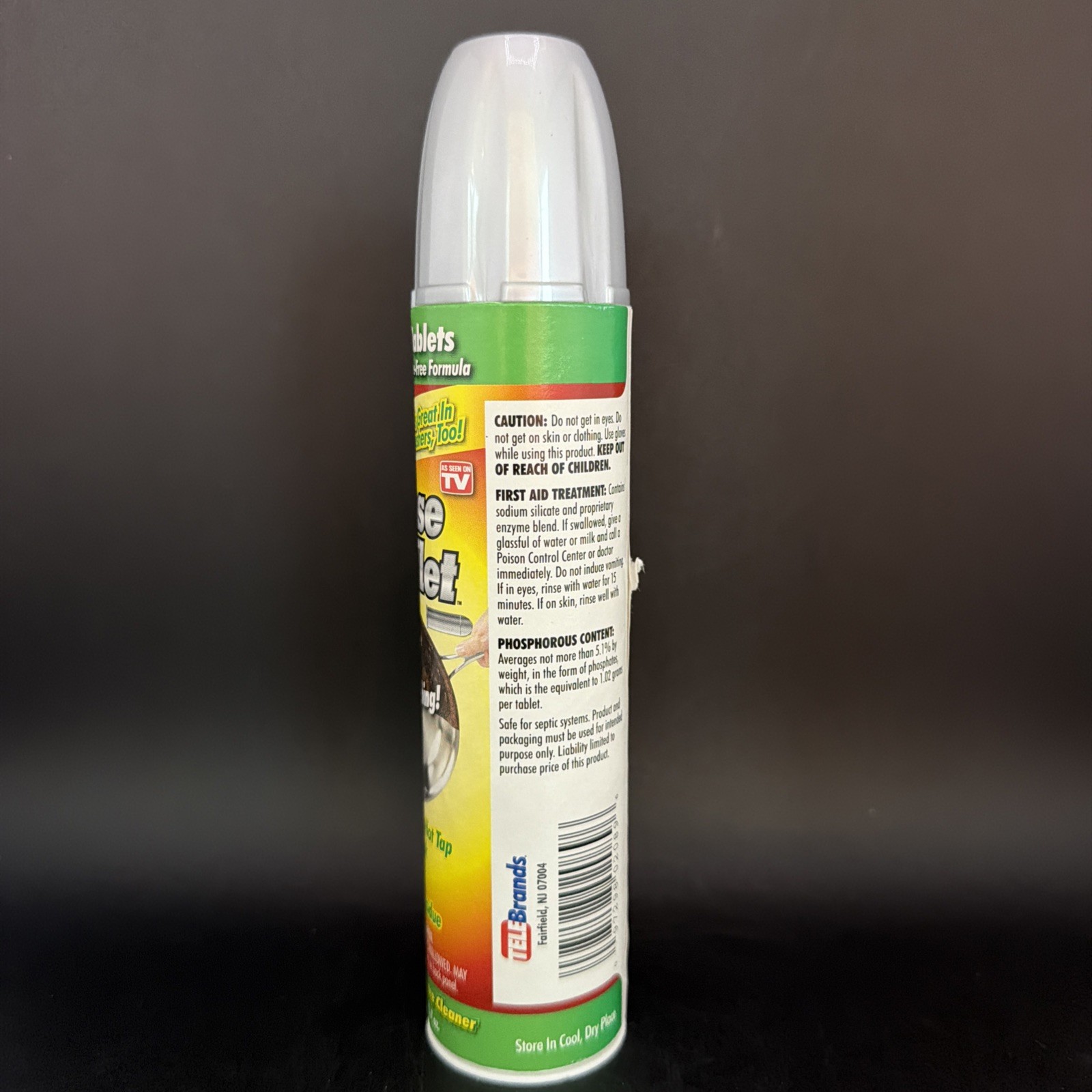 Grease Bullet 12 Pack Cookware Cleaner Grease Lifter Tablets As Seen On TV NOS