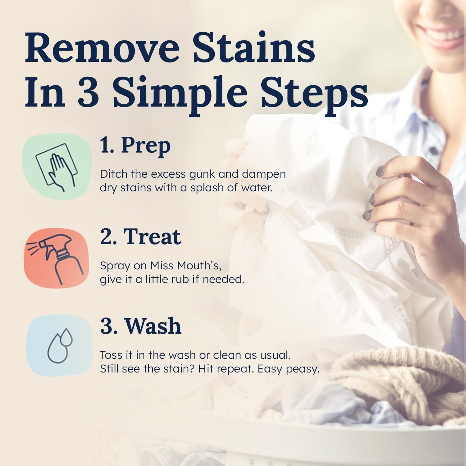 Messy Eater Stain Treater Spray – 4oz Biodegradable Stain Remover for Babies