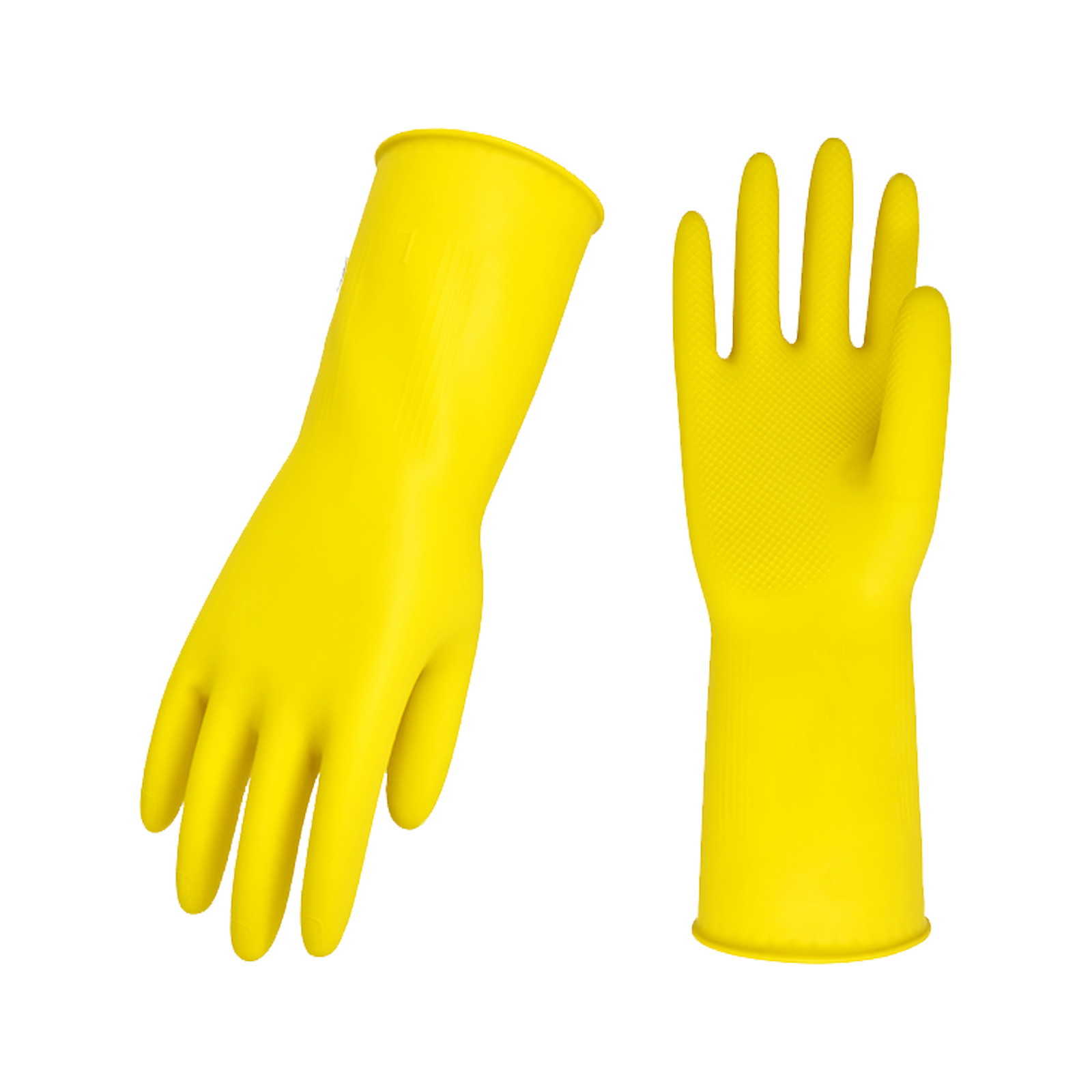 Vgo 1/3/5/10Pairs Reusable Household Cleaning Gloves with Extra Thickness HH4601