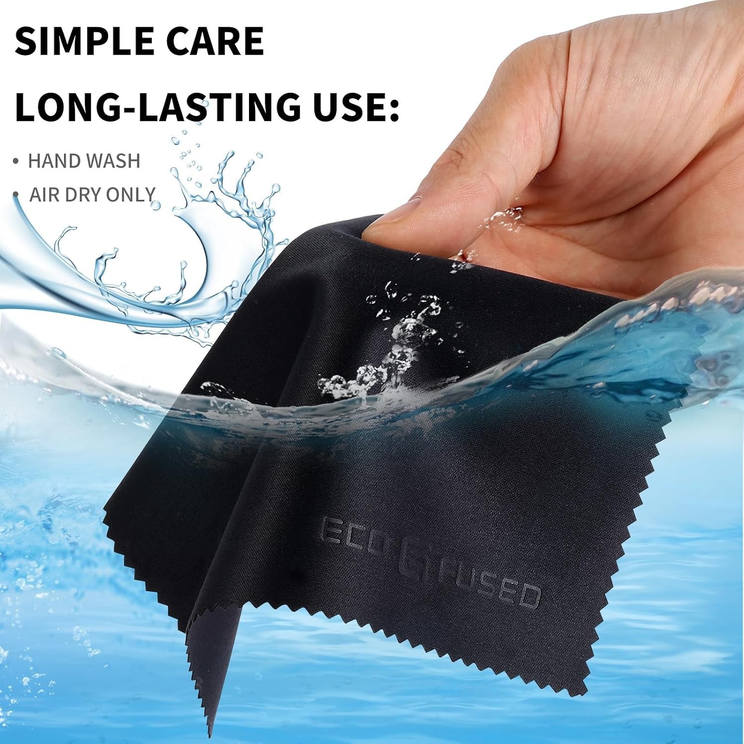 40-Pack Compact Microfiber Cleaning Cloths – Perfect for Electronics & Glasses