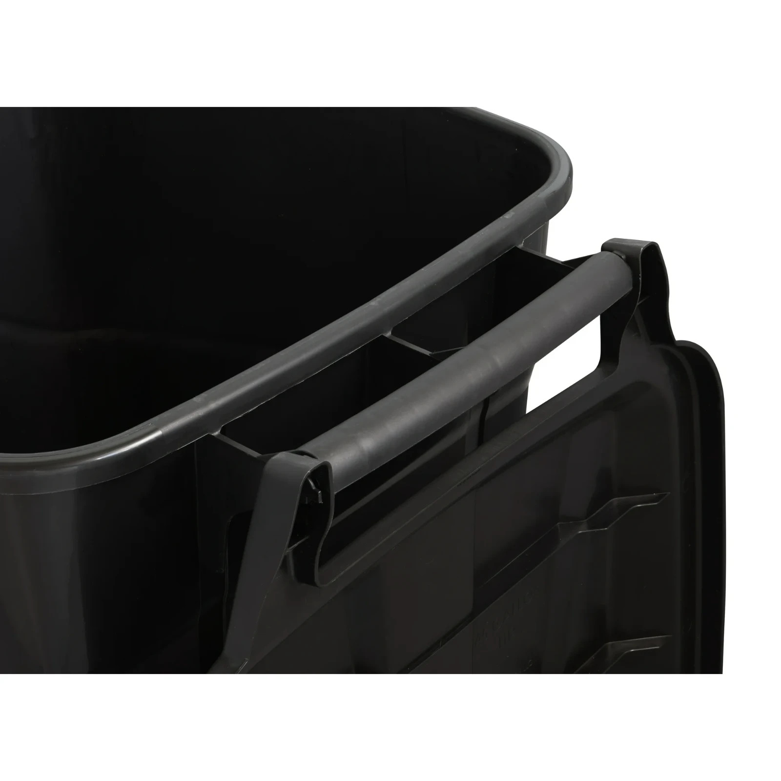 Hyper Tough 45 Gallon Wheeled Outdoor Trash Can, Black