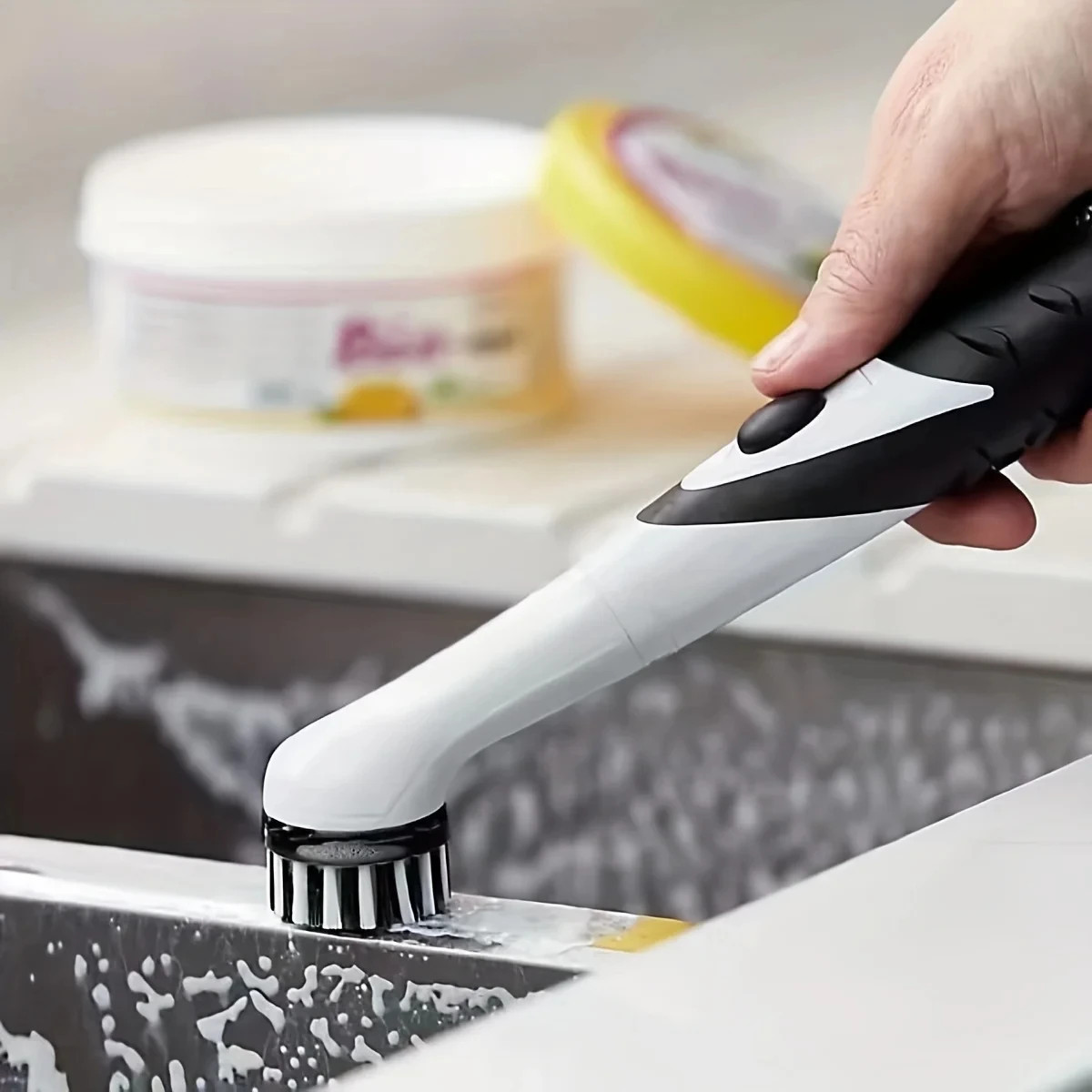 Sonic Scrubber Household Cleaning System – with 4 brushes!