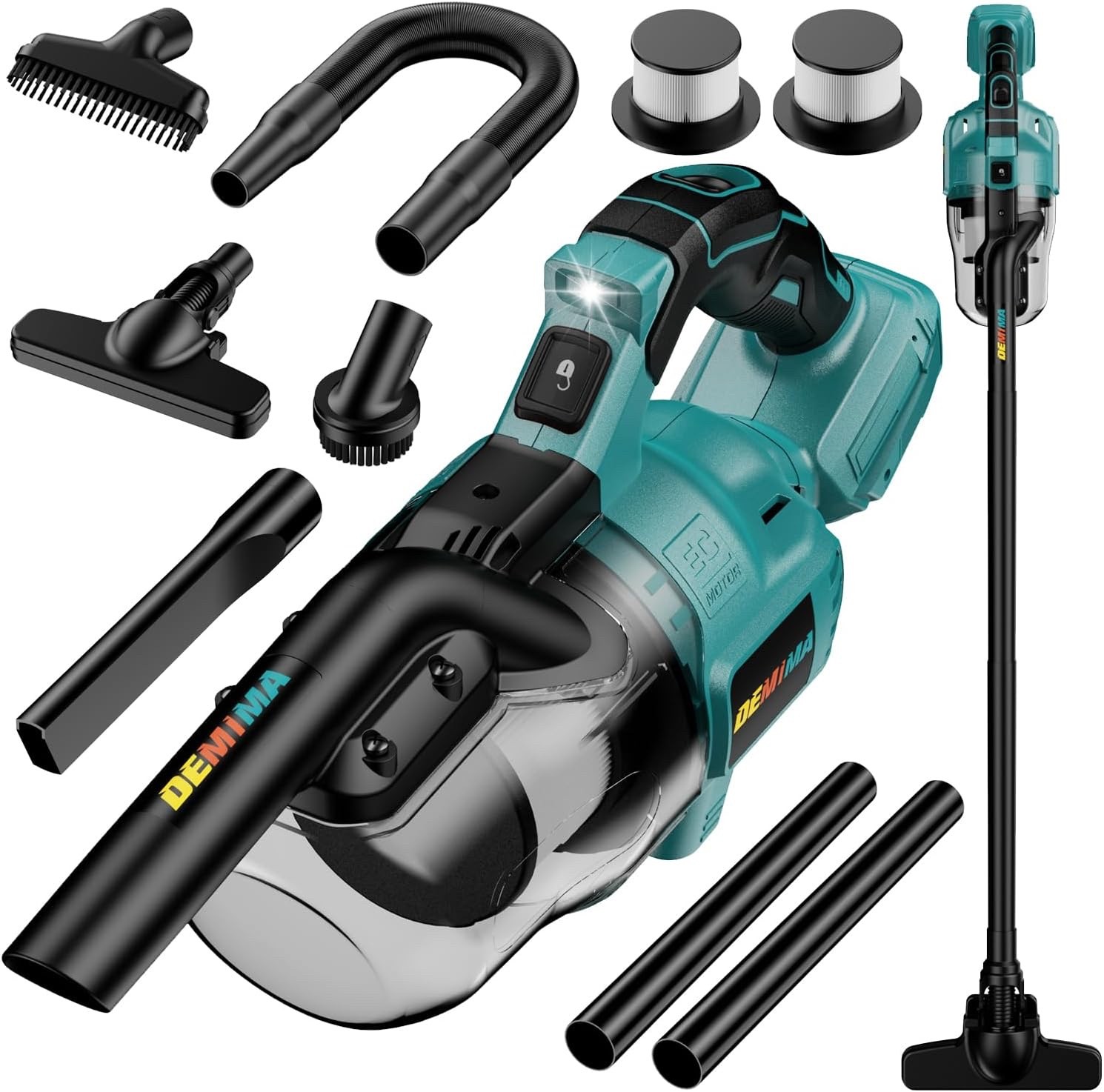 5 in 1 for Makita 20V Battery Cordless Car Handheld Vacum Cleaner 500W TOOL ONLY