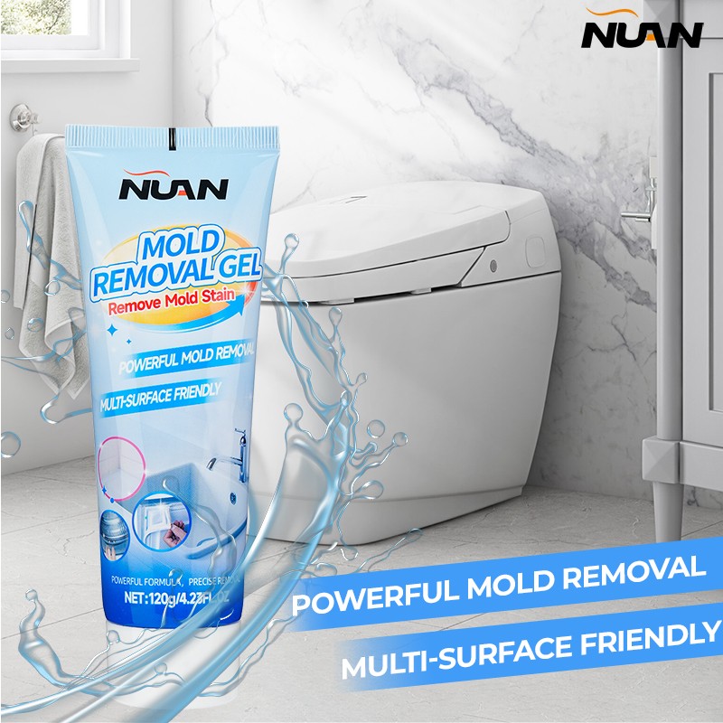 Mold Stain Remover Power Gel Cleaner for Front Loader Washing Machine Seal 4.2oz