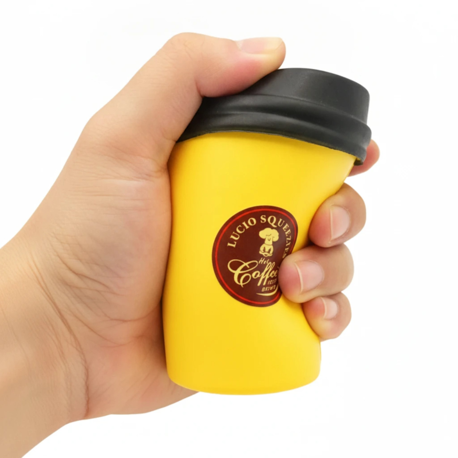 2X Cute Latte Coffee Cup SQUEEEEEZE Slow Rising Squishy kids Fun Toy Gift