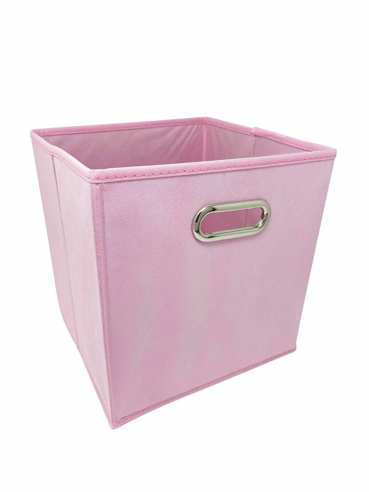 10″ 6 pcs Fabric Storage Bins Box Organizer Cube Basket Container