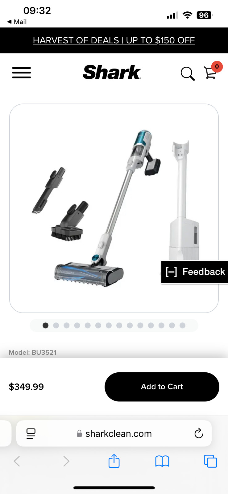 shark clean and empty cordless vacuum