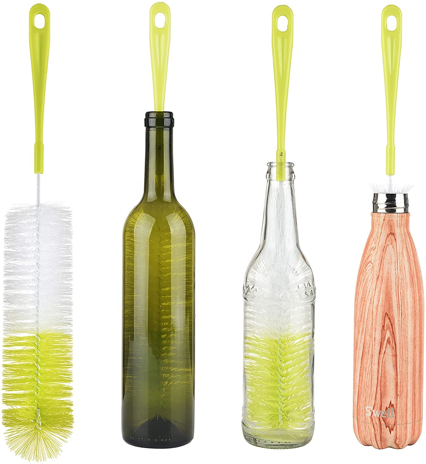 16 Inch Long Bottle Brush Cleaner for Washing Wine/Beer/Sport Well/Thermos/Glass