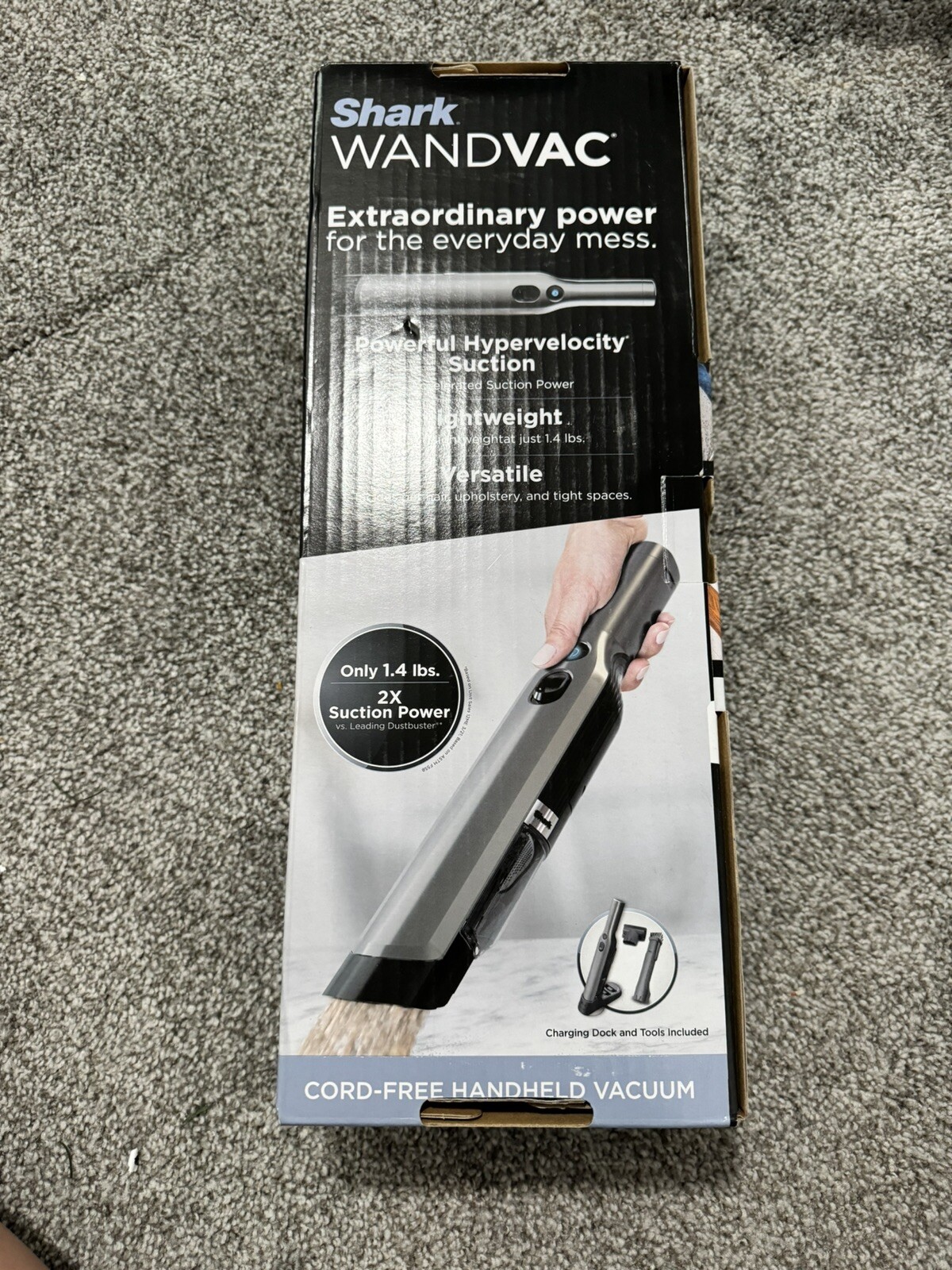 Shark WV201 Grey Handheld Vacuum Cleaner
