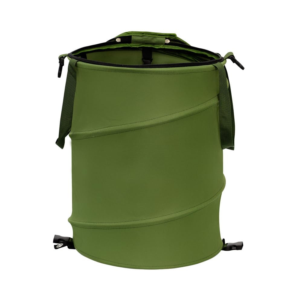Collapsible Pop up Trash Can, Outdoor Recycling Bin 13.8X15.8 In, 600D Oxford Cl