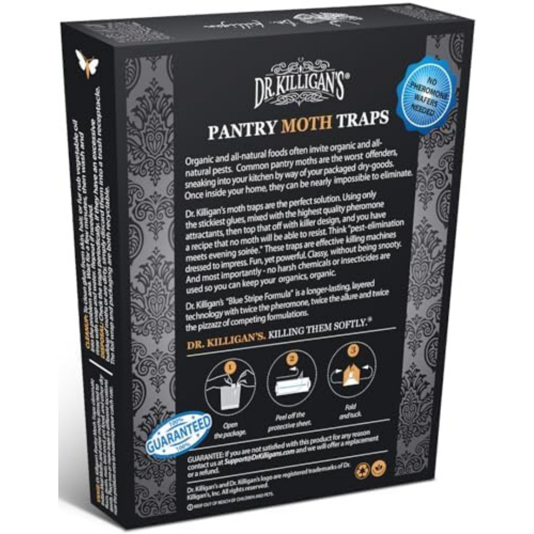 Dr. Killigan’S Premium Double Potent Pantry Moth Traps with Pheromones Prime, St