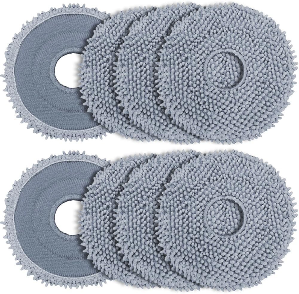 8 Pack Mop Pads for Roborock QV 35A/Qrevo S/Q Revo/Qrevo Pro/Qrevo Plus/Qrevo…