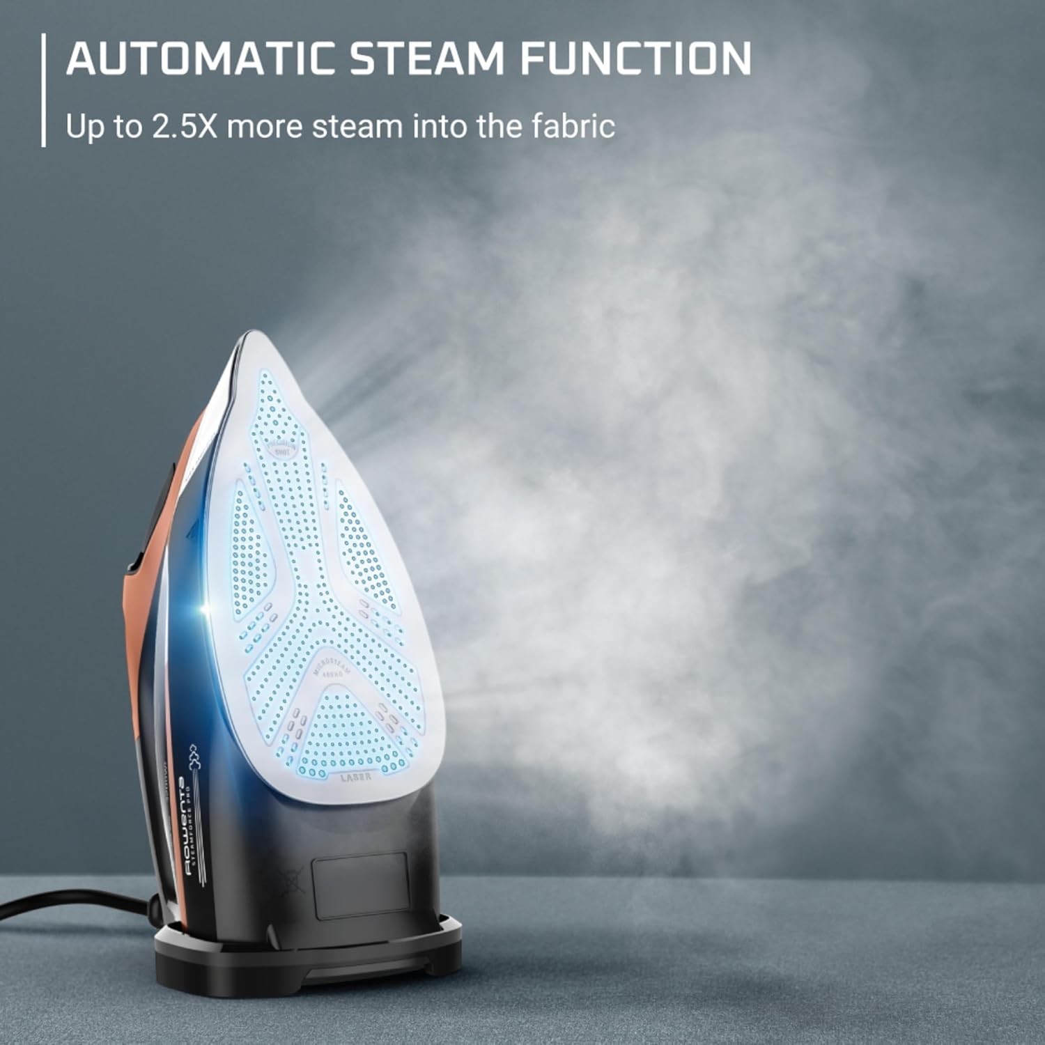 Rowenta DW 5292 Steam Power 1750-Watt. Auto Off- Anti Calc. 400 Hole Soleplate