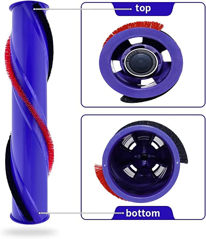 3 Pack Roller Brush Pre and Post Motor Filter for Dyson V6 Vacuum Cleaner