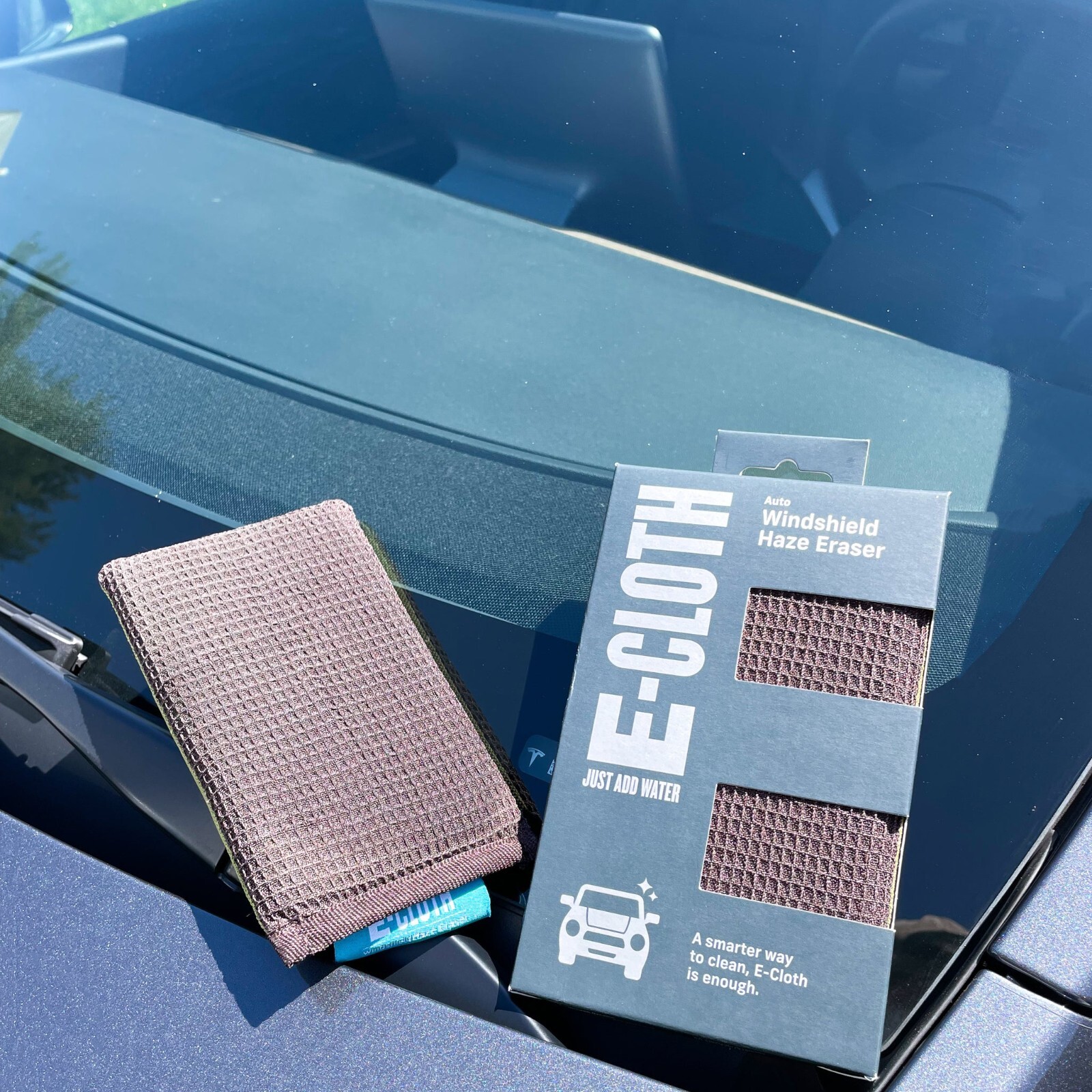 E-CLOTH Windshield Haze Eraser