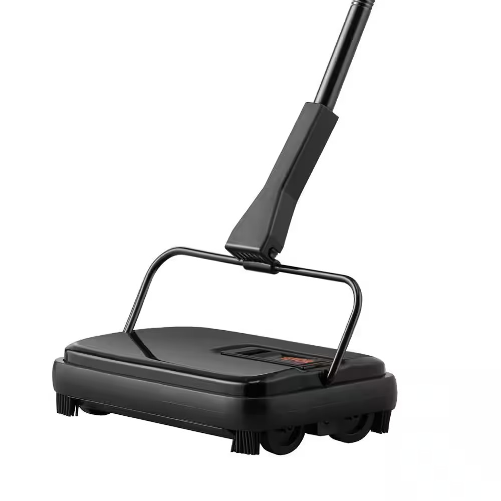 VEVOR Carpet Sweeper 7.87 in Sweeping Paths Floor Sweeper Manual Non Electric 30