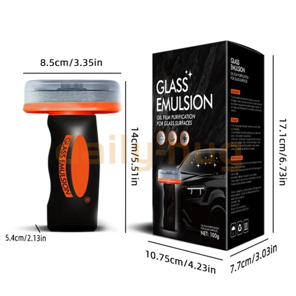 New Glass Guard & Emulsion Cleaner – Oil Film Remover Lotion for Glass Surfac