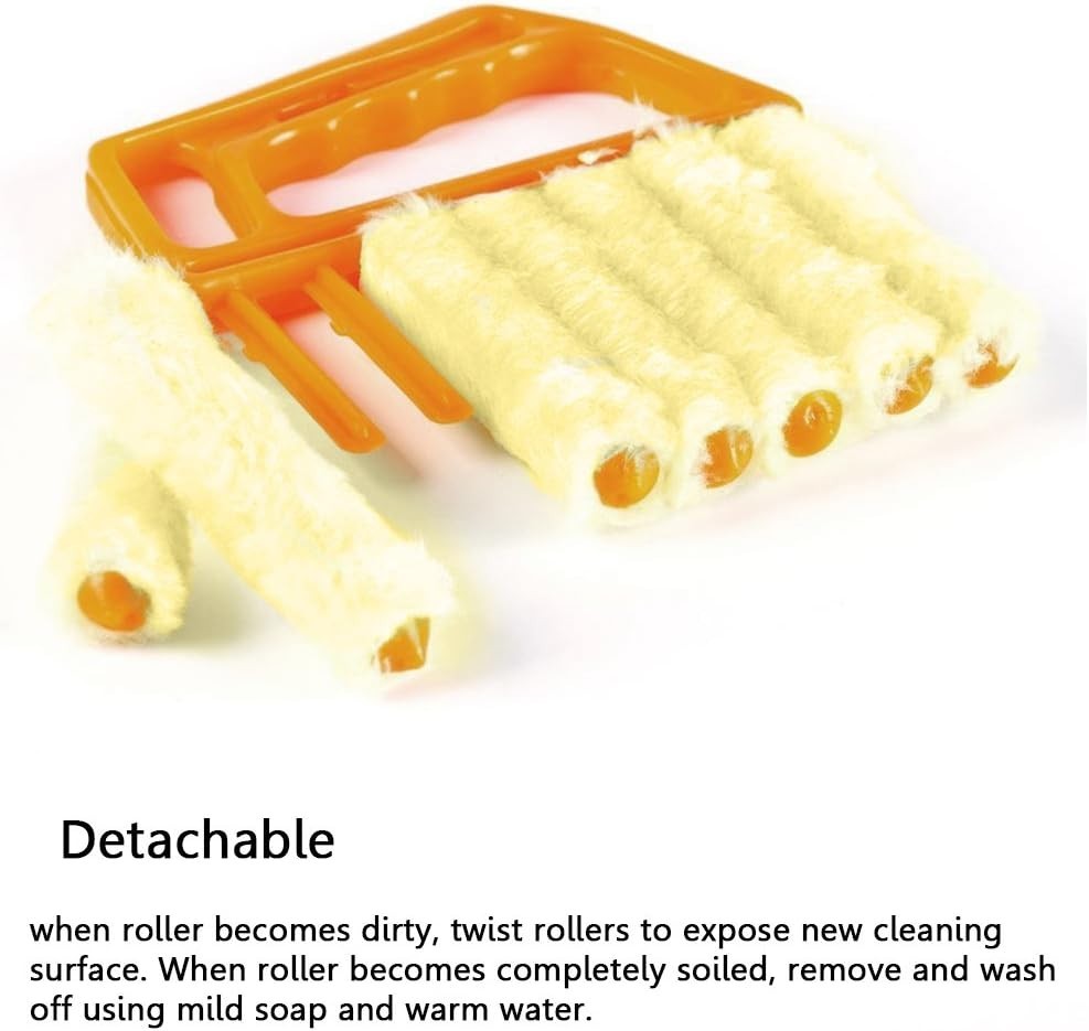 Versatile Mini Blind & Dust Cleaner – Easy-to-Use, Machine-Washable, Lightweight