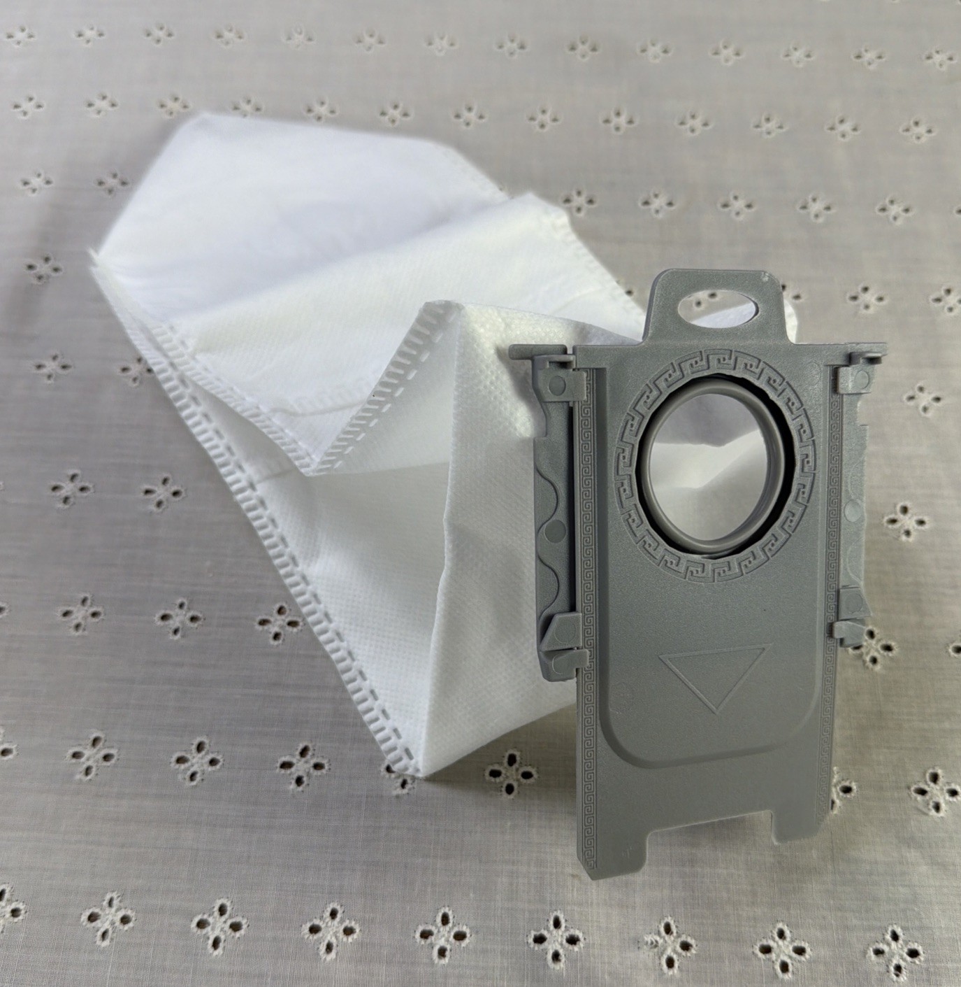 3 Pcs Replacement Dust Bag for Roborock Qrevo Curve/ P20 Pro Robot Vacuum Parts