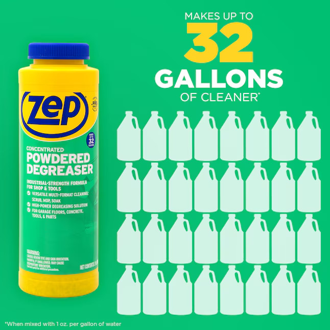 Zep Concentrated Powdered 32 -oz Degreaser