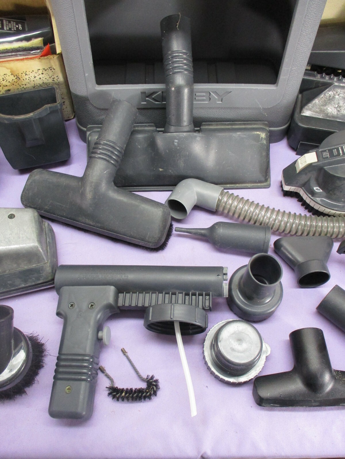 25 Pc Kirby G Series Vacuum Cleaner & Shampoo Cleaner w/ Huge Lot of Attachments