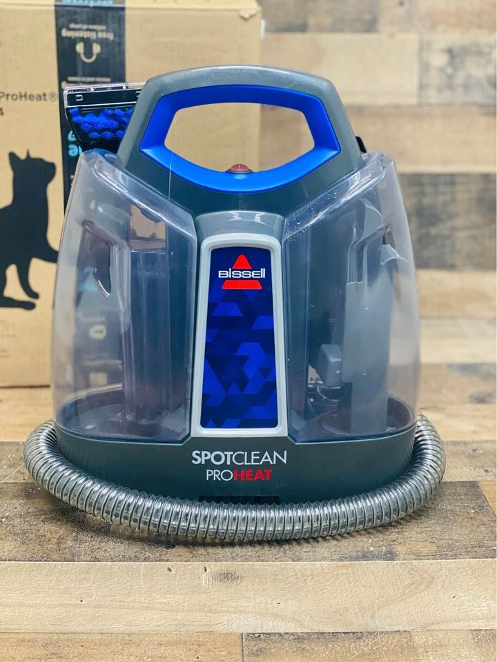 Bissell 2694 SpotClean ProHeat Portable Spot and Stain Carpet Cleaner, Purple