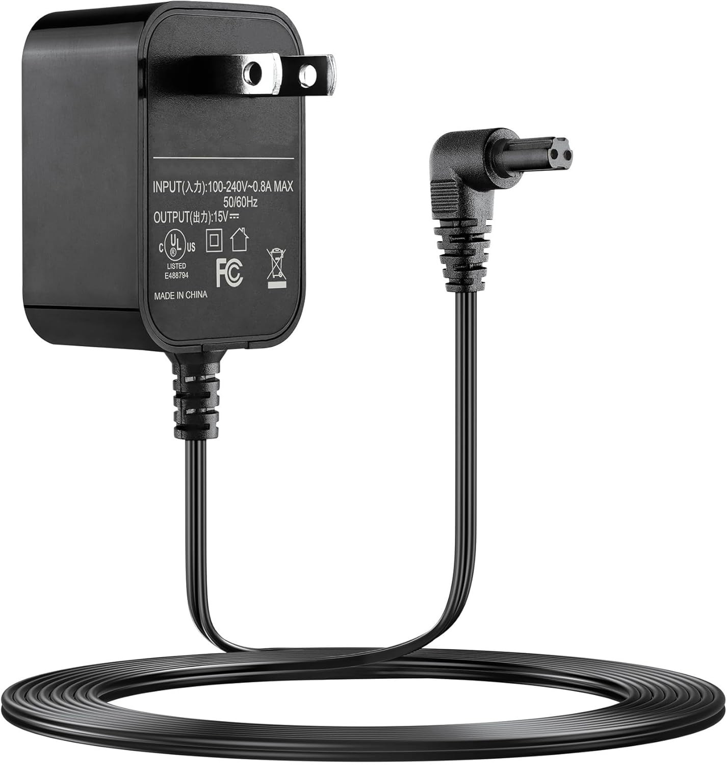 AC Adapter Charger for Black and Decker Floor Sweeper HFS413J33 HFS115J10 Power