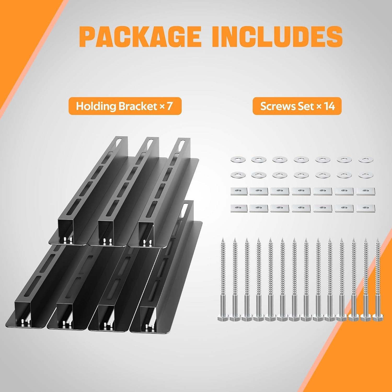 Durable 26″ Overhead Ceiling Storage Rack – Supports 176 Pounds, Rust-Resistant