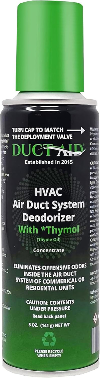 Air Freshener for HVAC System, Commercial, Residential & Cars| Made with Thyme E