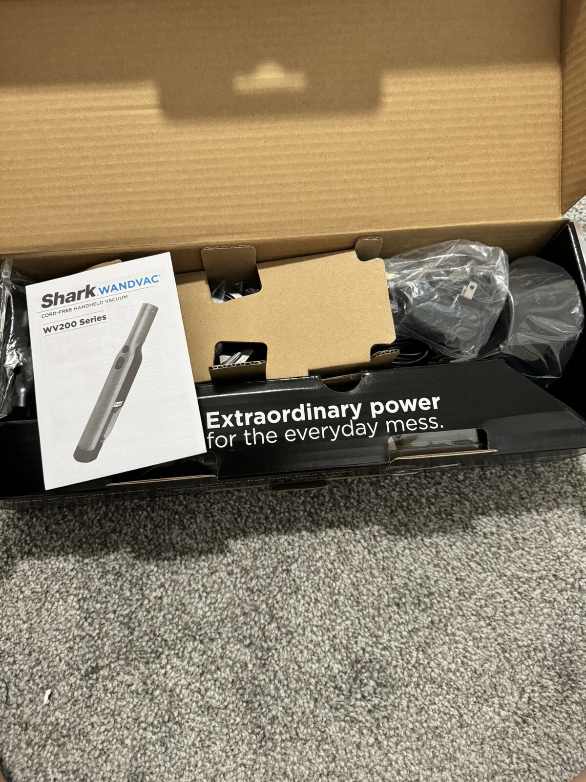 Shark WV201 Grey Handheld Vacuum Cleaner
