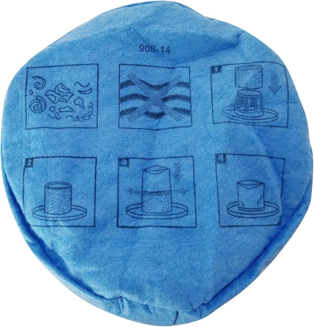 Cloth Filters for Vacmaster & Hyper Tough Vacuums – 6 Pack, Reusable