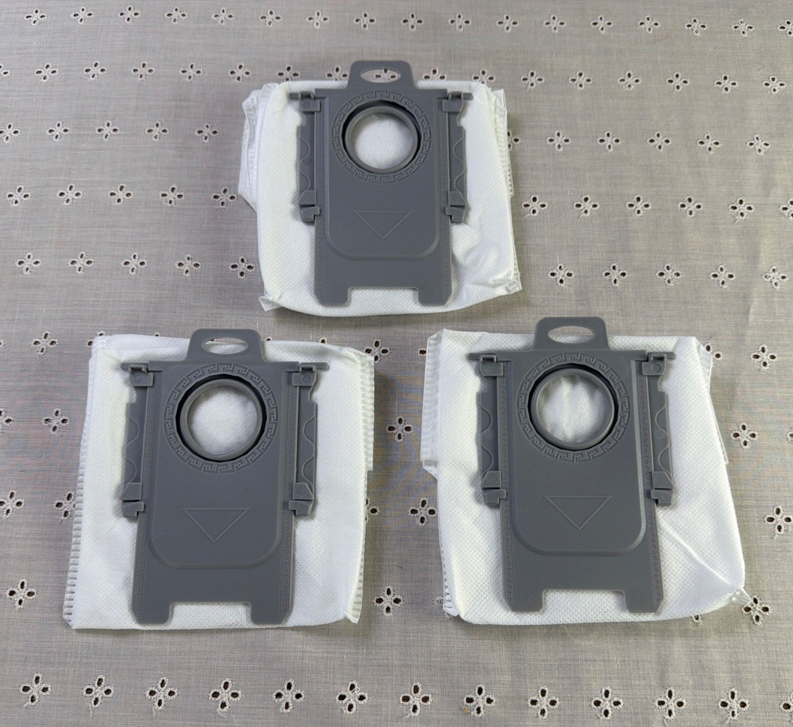 3 Pcs Replacement Dust Bag for Roborock Qrevo Curve/ P20 Pro Robot Vacuum Parts