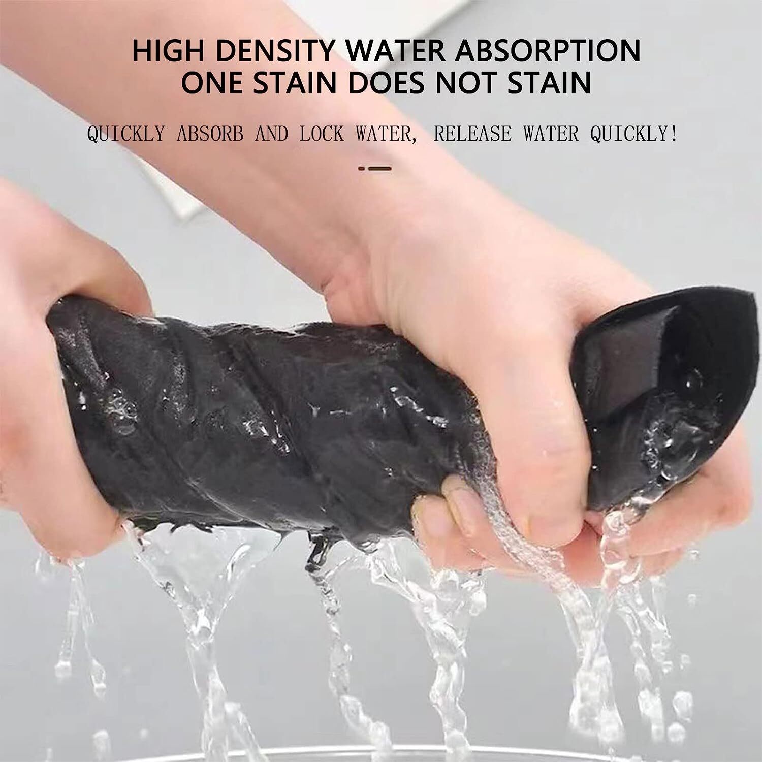 5Pcs Thickened Magic Cleaning Cloth Streak Free Microfiber Cleaning Rag Reusable