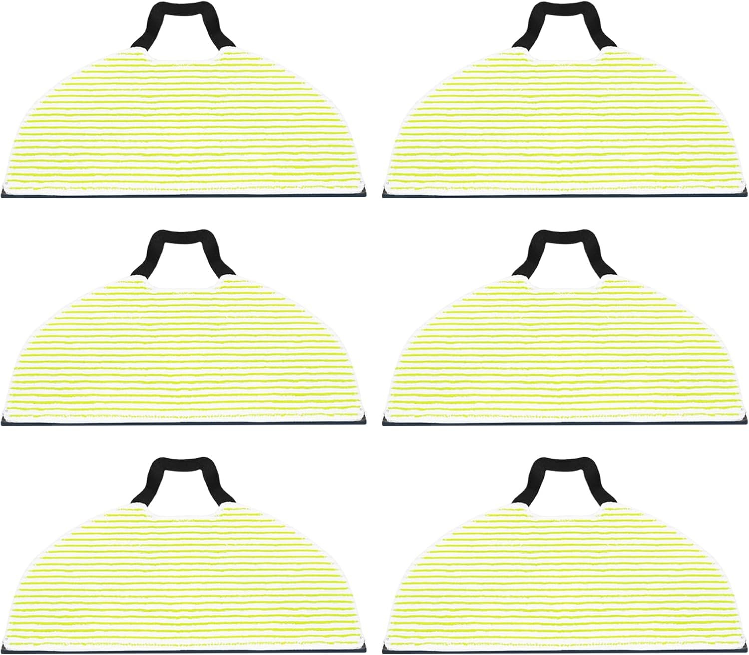 6-Pack Mop Pads Compatible for Shark Matrix Plus AI Ultra 2-in-1 Robot Vacuum AV