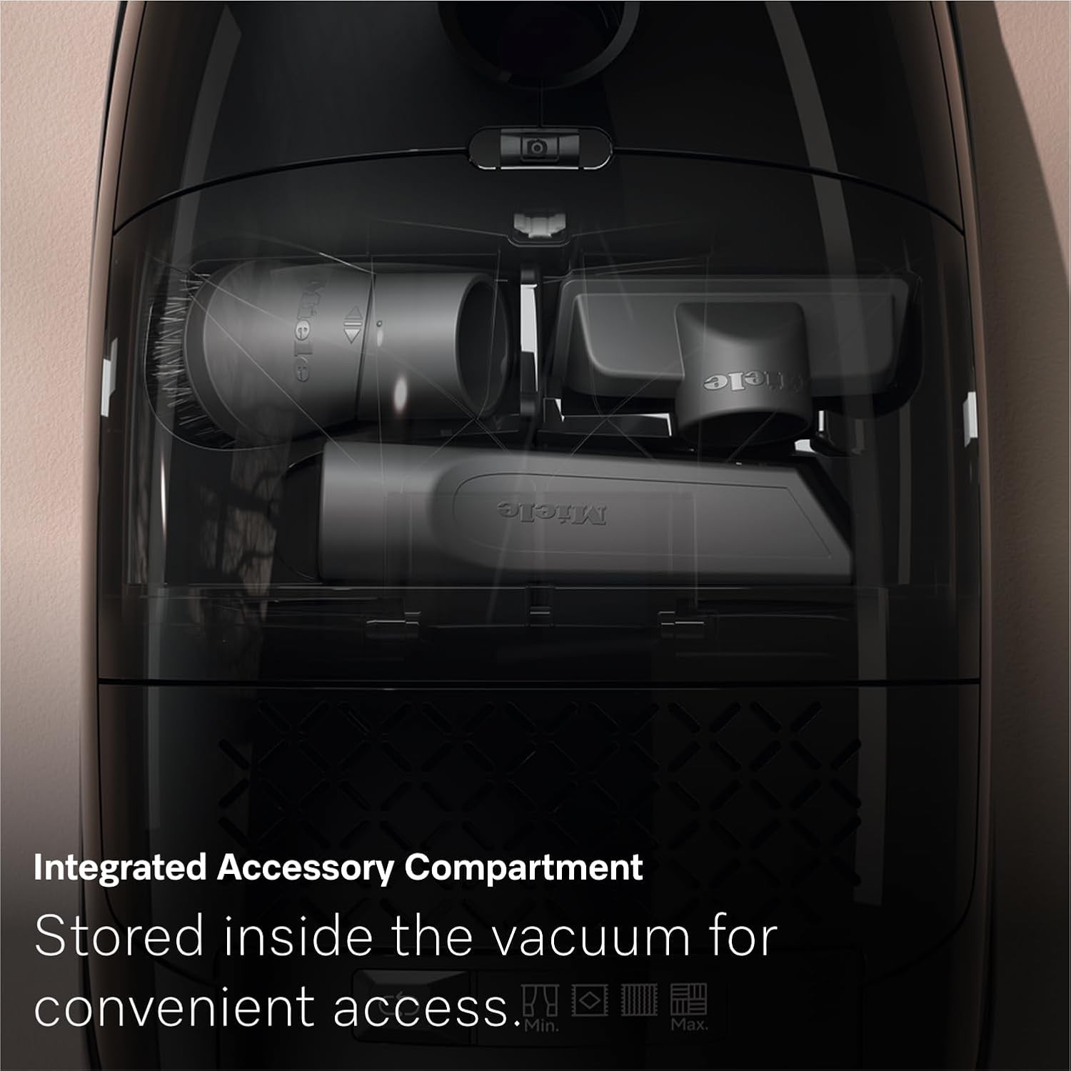Miele Guard M1 Cat & Dog Obsidian Black PowerLine Bagged Canister Vacuum SVZE0