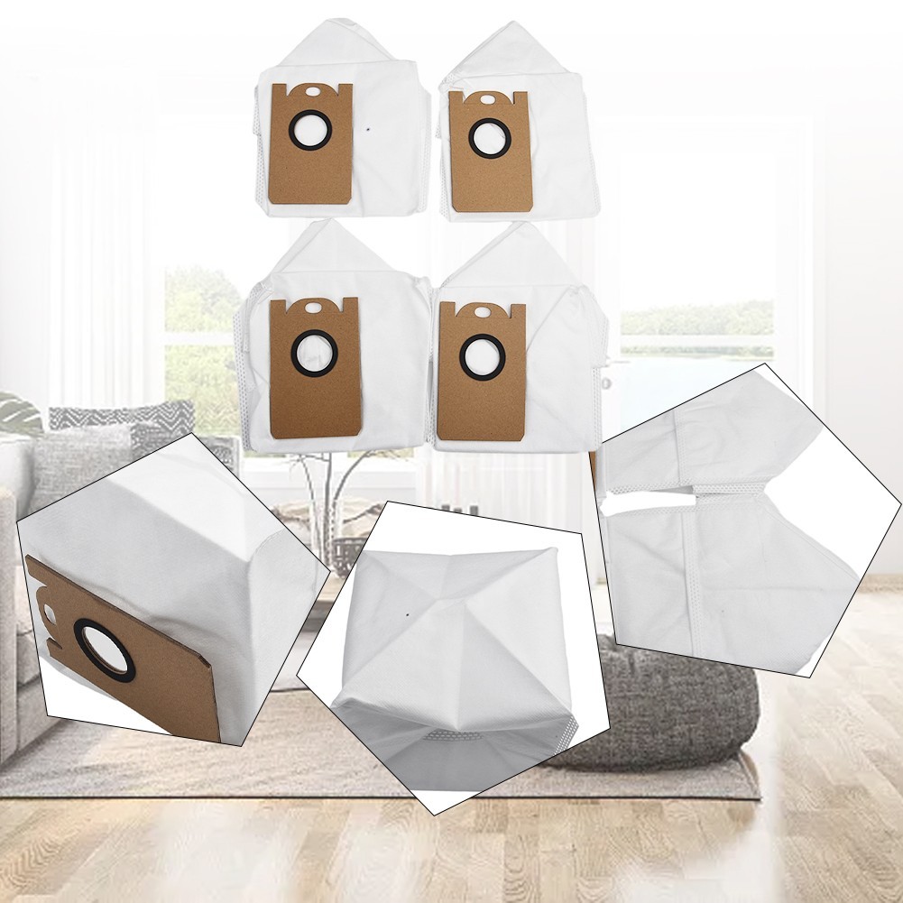 4/10Pcs 3.5L Dust Bags For IHome Robot Vacuum IHRV6 IHRV14 IHRV11 Vacuum Cleaner