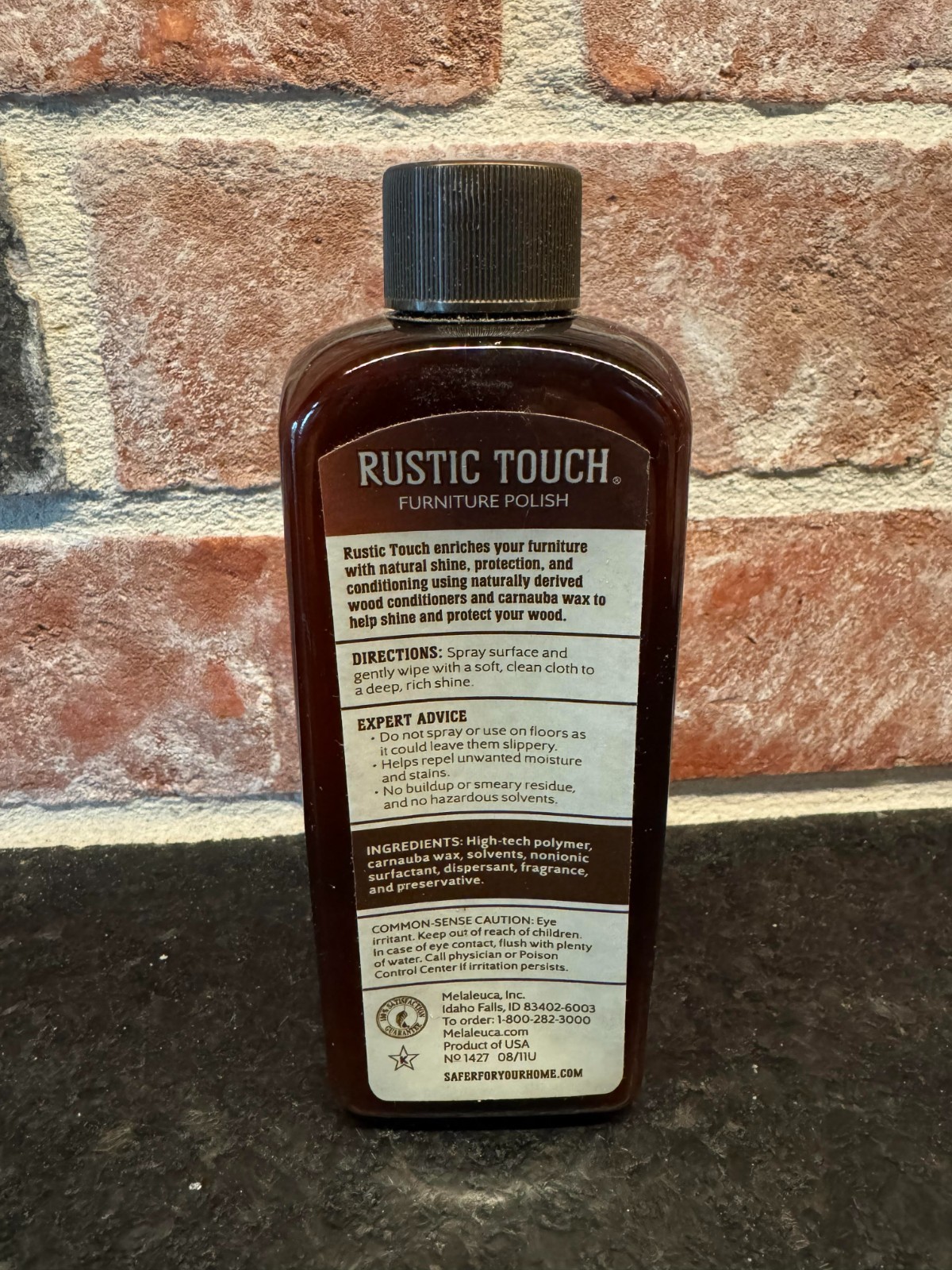 Melaleuca Rustic Touch Furniture Polish 8 oz (WITH SPRAYER) NEW in Sealed Bottle