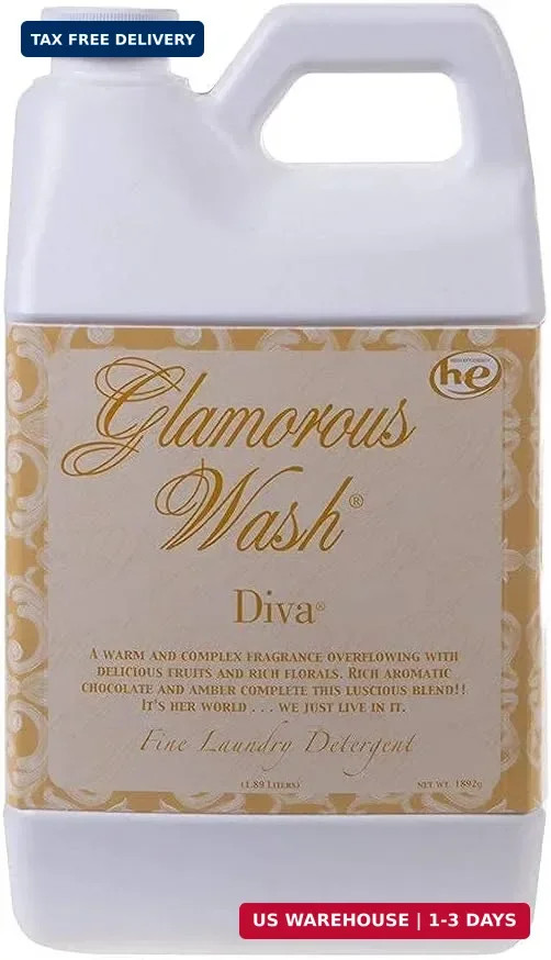 Tyler Glamorous Liquid Wash – Diva (64 oz), Pack of 1, Floral