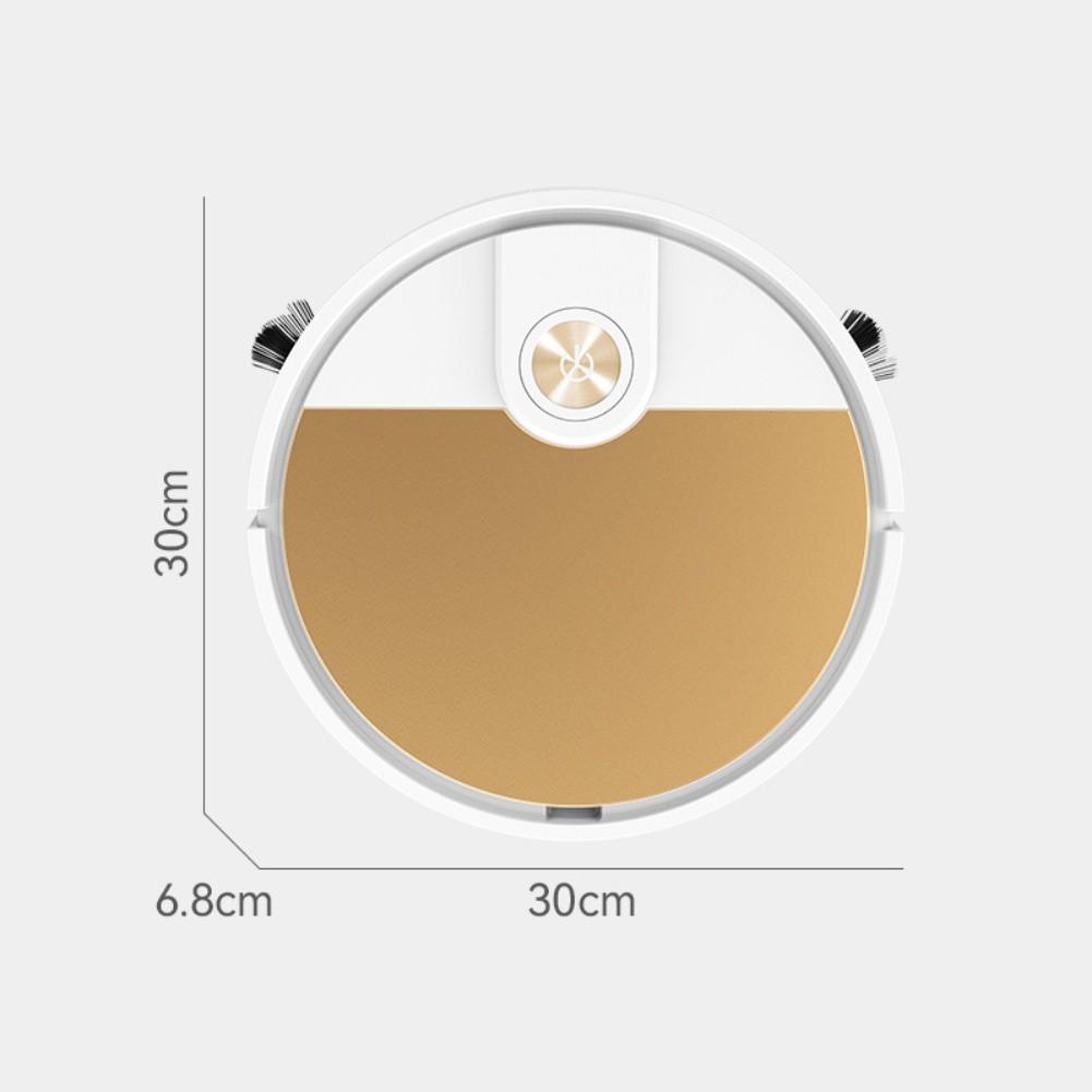 Robotic Vacuum Cleaner with 120min Runtime and 180min Charging Time per Cycle