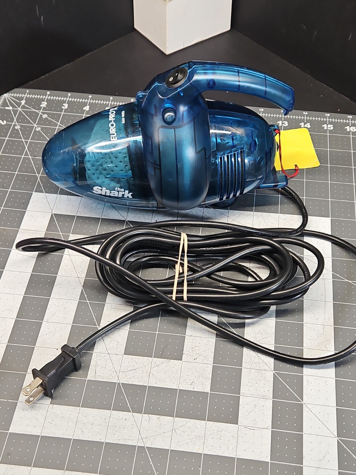 Shark Euro-Pro X Handheld Vacuum 600W Blue Corded Lightweight Small Home Cleaner